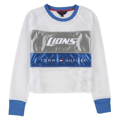 Tommy Hilfiger Womens Detroit Lions Graphic T-Shirt, Style # 6U0-132 