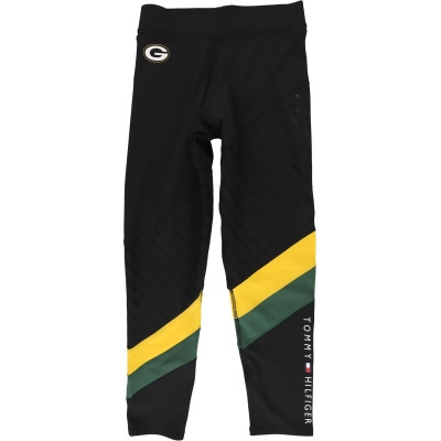 Tommy Hilfiger Womens Green Bay Packers Compression Athletic Pants, Style # 6U00Z056 