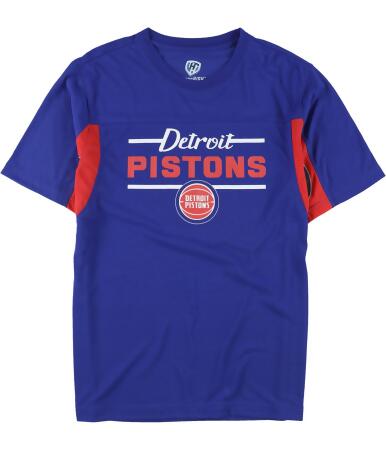 G-III Sports Mens Detroit Pistons Graphic T-Shirt, Style # 6H93Z547