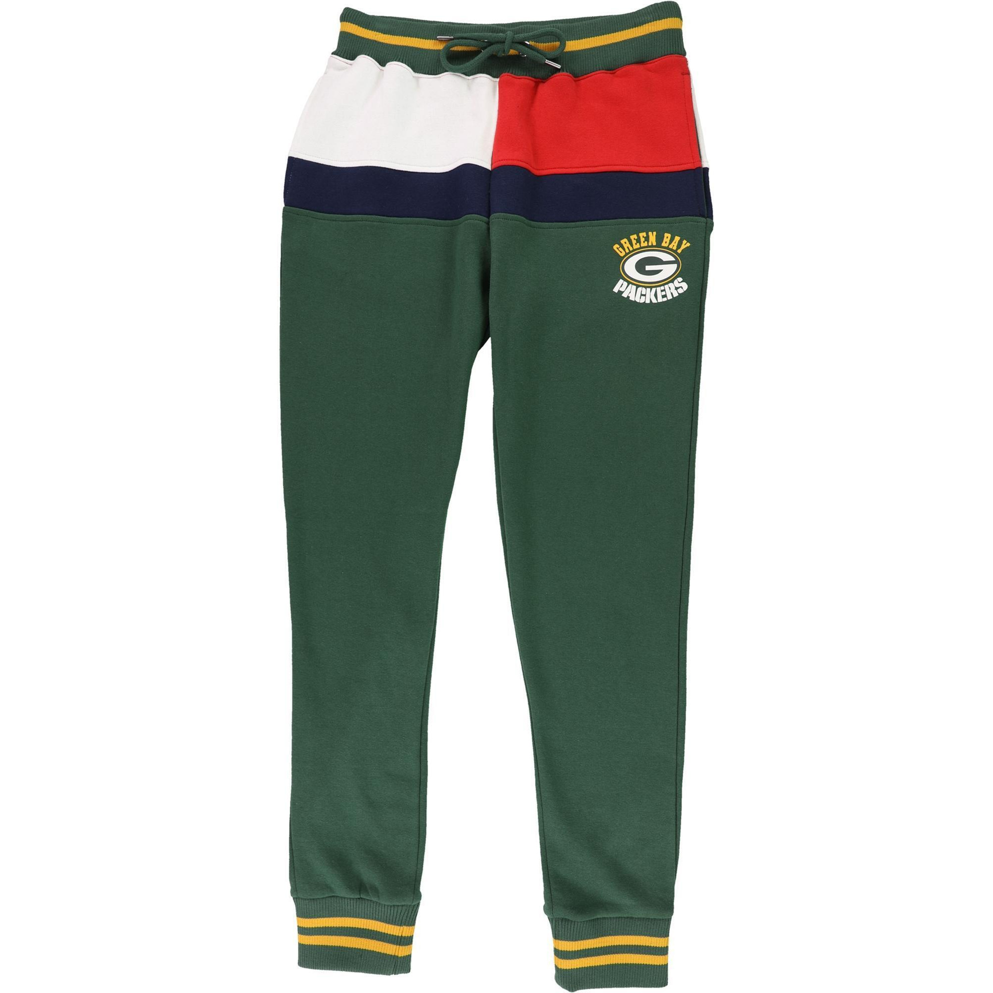 Tommy Hilfiger Womens Green Bay Packers Athletic Jogger Pants, Style # 6U00Z063