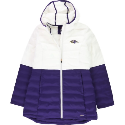 G-III Sports Womens Baltimore Ravens Puffer Jacket, Style # 6Q20Z724 