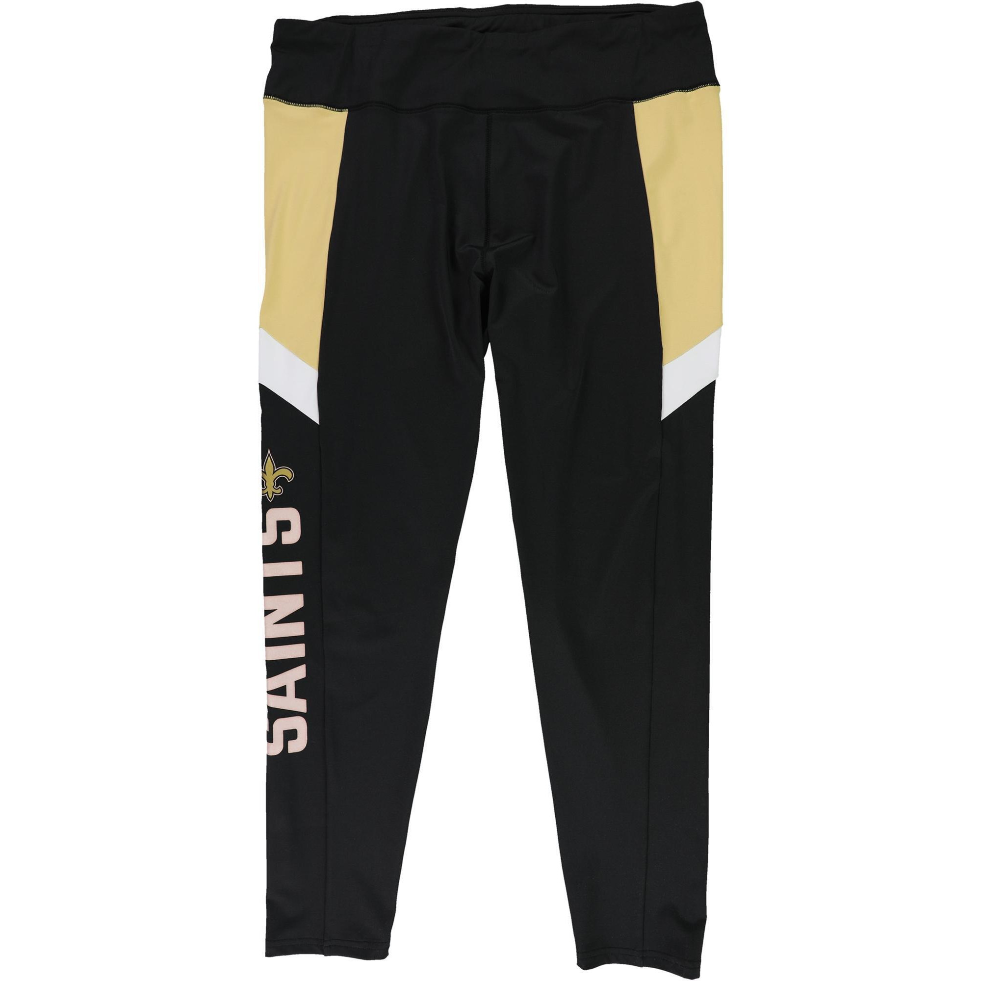 NFL Womens New Orleans Saints Compression Athletic Pants, Style # 6J900938