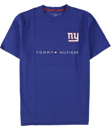 Tommy Hilfiger Mens New York Giants Graphic T-Shirt, Style # 6V00Z074-1