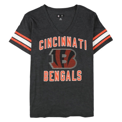 G-III Sports Womens Cincinnati Bengals Embellished T-Shirt, Style # 6J8-246-7 