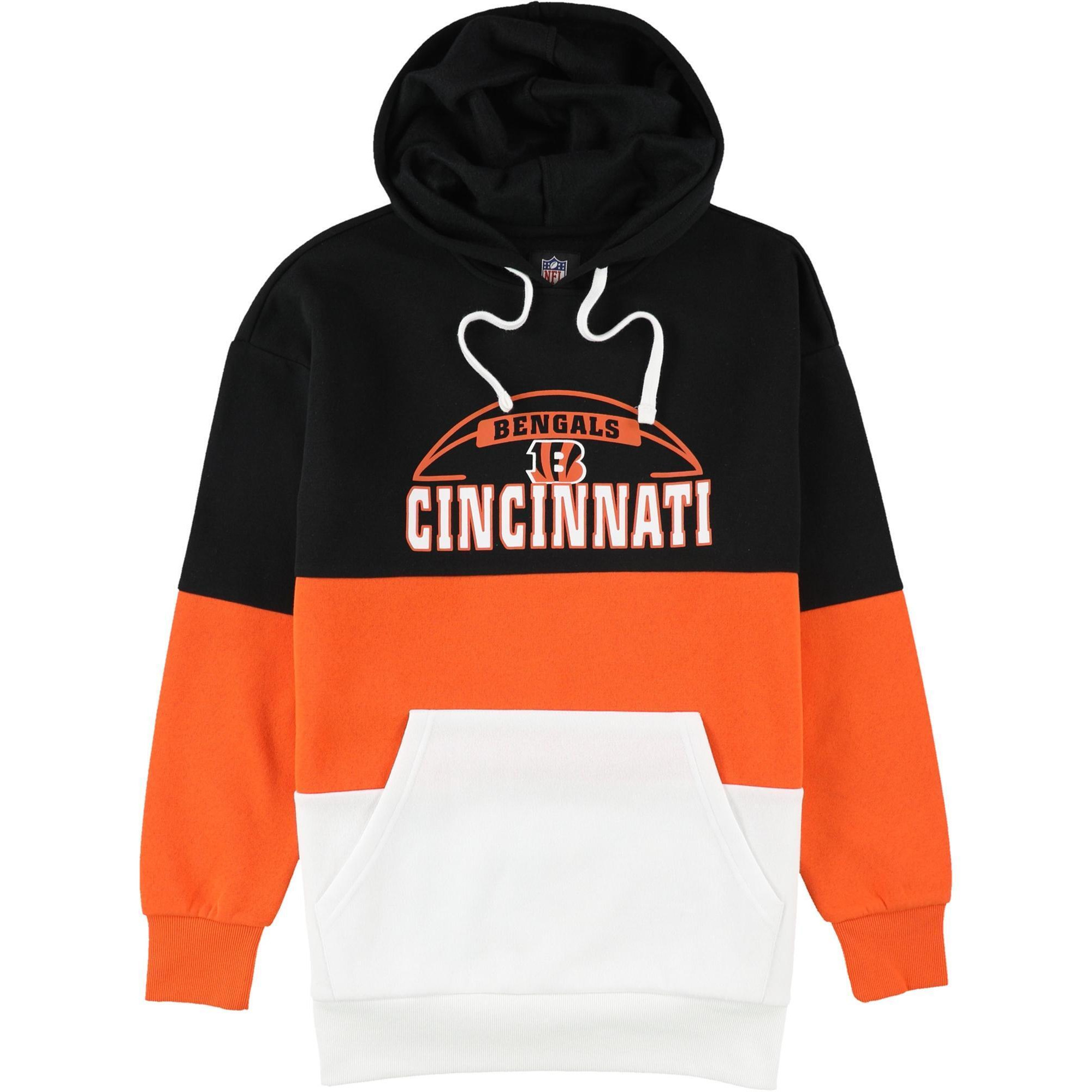 G-III Sports Womens Cincinnati Bengals Hoodie Sweatshirt, Multicoloured, Medium