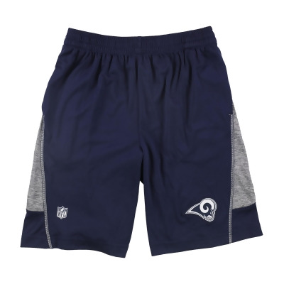 NFL Team Apparel Boys LA Rams Athletic Walking Shorts, Style # K-1808L 