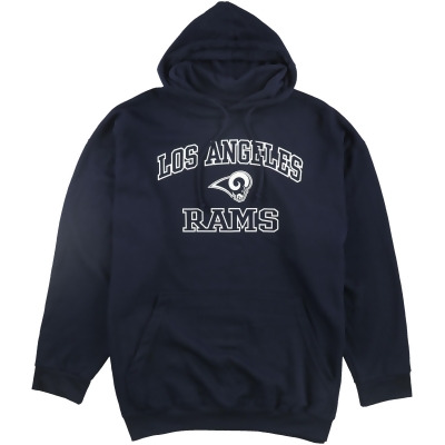 Majestic Mens LA Rams Hoodie Sweatshirt, Style # NHRTSOLHD-RM 