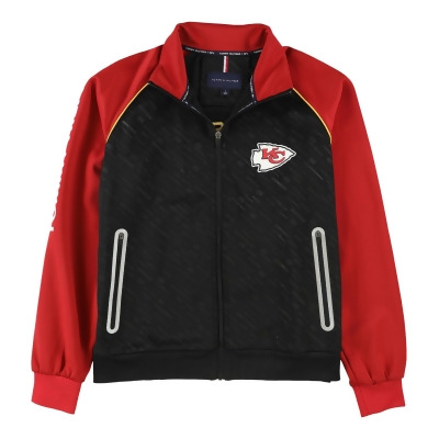Tommy Hilfiger Mens Kansas City Chiefs Track Jacket Sweatshirt, Style # 6V10Z724 