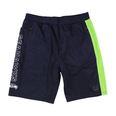 G-III Sports Mens Seattle Seahawks Athletic Workout Shorts, Style # 6R20Z626 