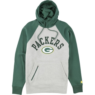 STARTER Mens Green Bay Packers Hoodie Sweatshirt, Style # 6S10Z707 