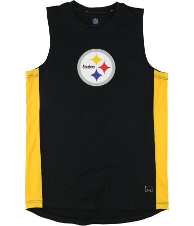 NFL Team Apparel Youth Pittsburgh Steelers Revitalize Black Tank Top