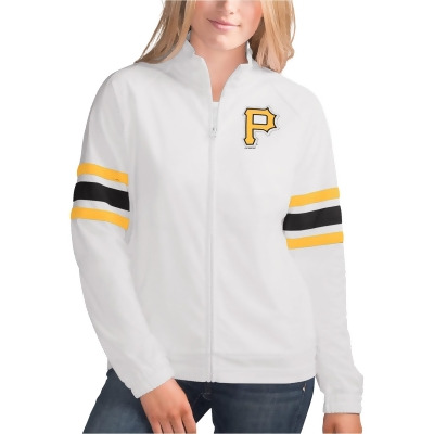 G-III Sports Womens Pittsburgh Pirates Track Jacket Sweatshirt, Style # NM8-164-2 