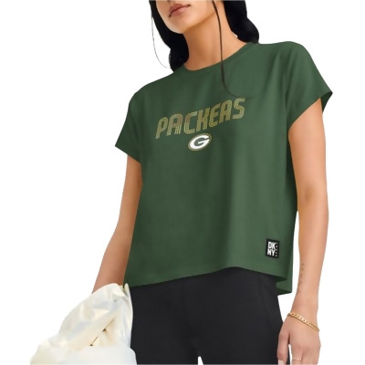 DKNY Womens Green Bay Packers Embellished T-Shirt, Style # DS20Z793 