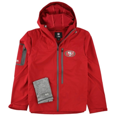 G-III Sports Mens San Francisco 49ers Windbreaker Jacket, Style # 6R10Z945 