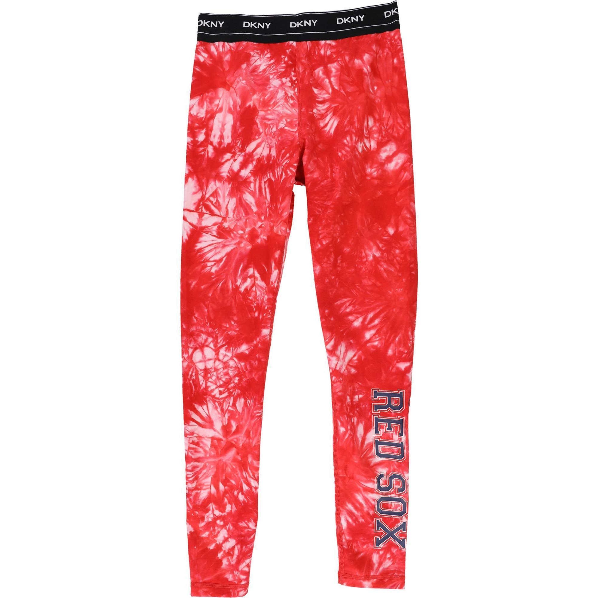 DKNY Womens Boston Red Sox Compression Athletic Pants, Style # DS25R883