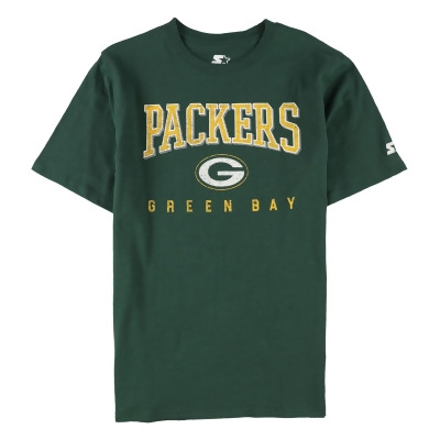 STARTER Mens Green Bay Packers Graphic T-Shirt, Style # 6S10Z992 