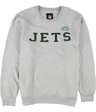 G-III Sports Mens New York Jets Sweatshirt, Grey, XX-Large