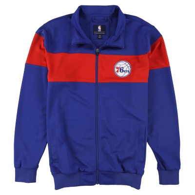G-III Sports Mens Philadelphia 76ers Track Jacket Sweatshirt, Style # LA93Z828 