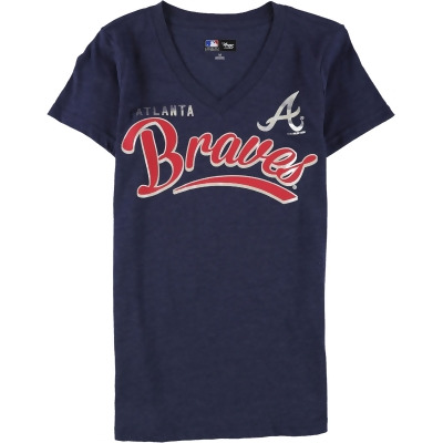 G-III Sports Womens Atlanta Braves Graphic T-Shirt, Style # 6J0-626-1 