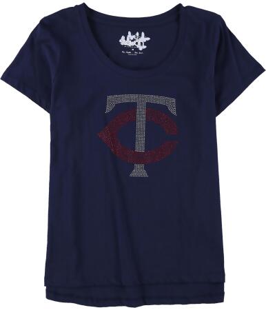 Touch Womens Minnesota Twins Embellished T-Shirt