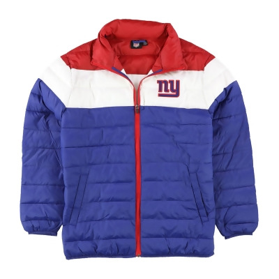 G-III Sports Mens NY Giants Puffer Jacket, Style # LA90Z019 