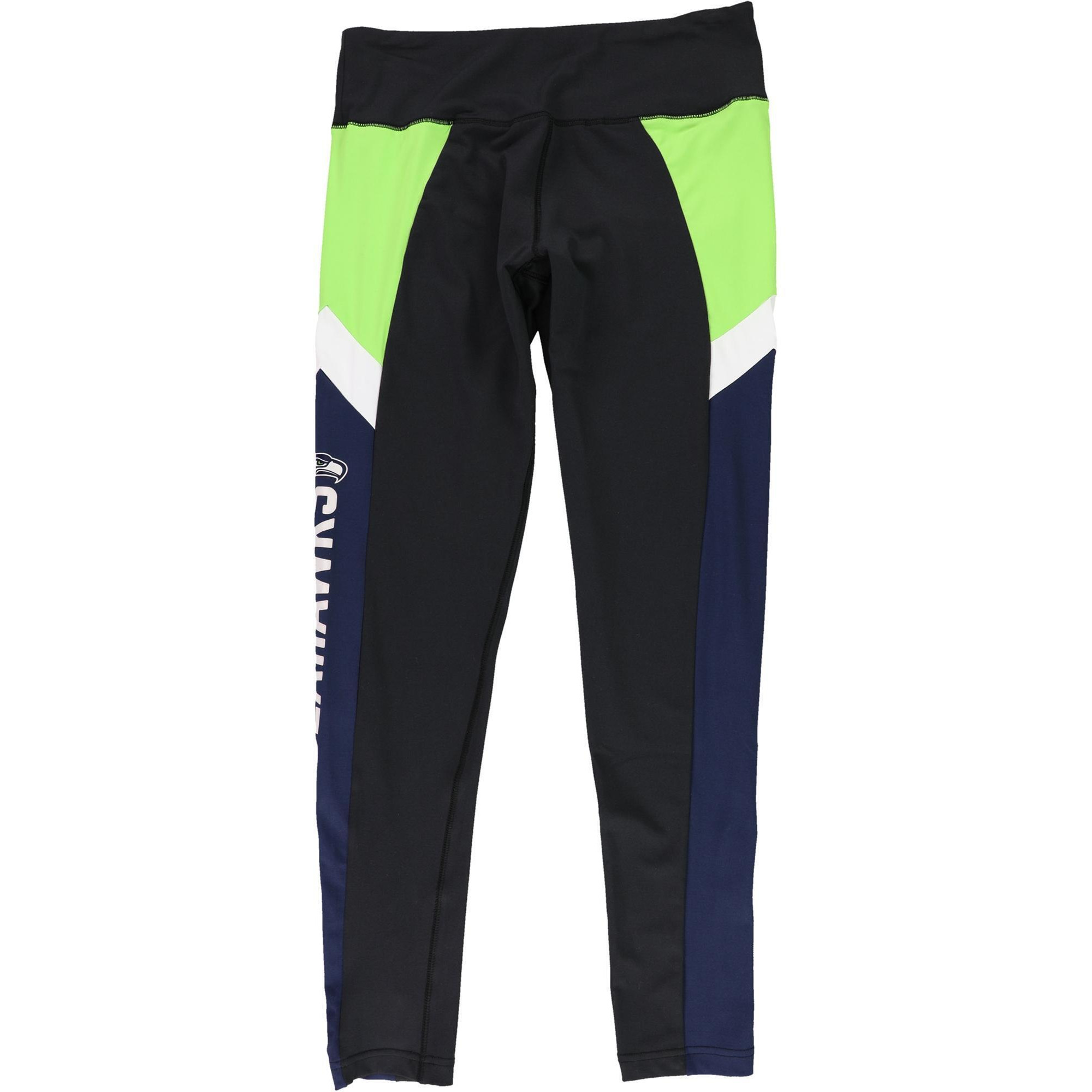 G-III Sports Womens Seattle Seahawks Compression Athletic Pants, Style # 6J90Z938