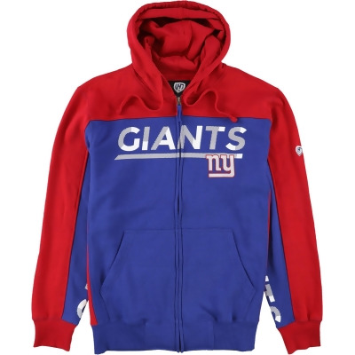 G-III Sports Mens New York Giants Hoodie Sweatshirt, Style # 6H90Z552 