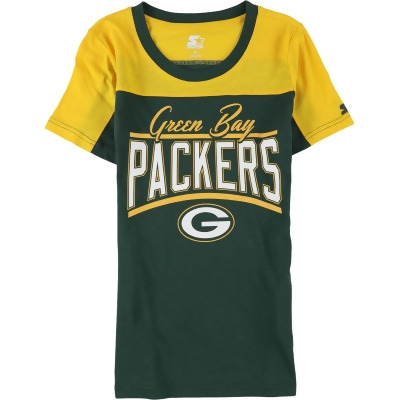 STARTER Womens Green Bay Packers Graphic T-Shirt, Style # 9S10Z854 