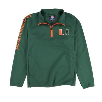 G-III Sports Mens University of Miami Hurricanes Track Jacket, Style # LA32Z808 