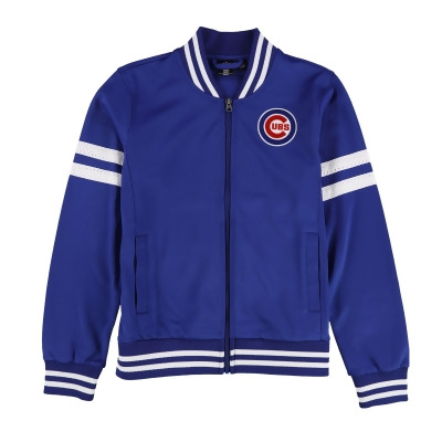G-III Sports Womens Chicago Cubs Track Jacket Sweatshirt, Style # NM15Z401 