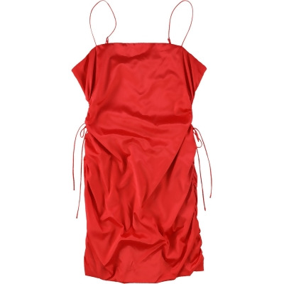 GUESS Womens Ruched Bodycon Slip Dress, Style # W0YK0ERD460 