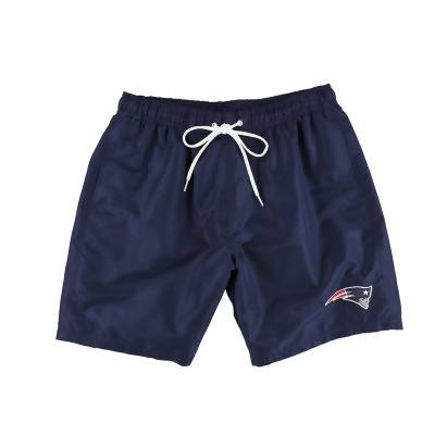 NFL Mens New England Patriots Swim Trunks Athletic Workout Shorts, Style # LA90Z829 