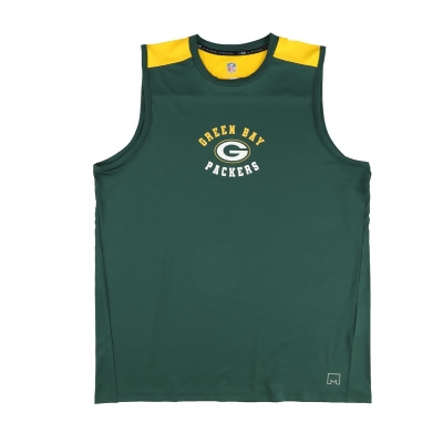 G-III Sports Mens Green Bay Packers Tank Top, Style # 6R10Z057 