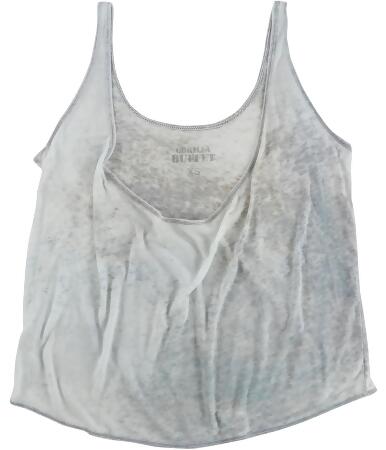 Gorilla Buffet Womens Oversized Burnout Print Tank Top, Style # 005321 