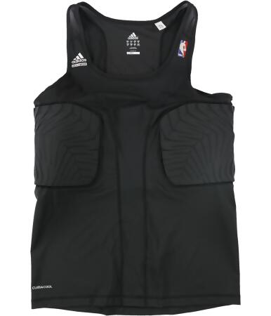 NBA Basketball Adidas Clima Cool Tech Fit Padded Compression Tank Top White  Med