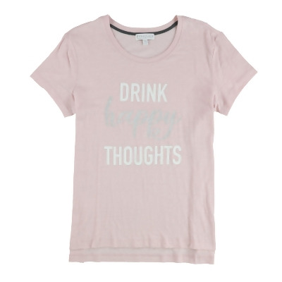 P.J. Salvage Womens Drink Happy Thoughts Pajama Sleep T-shirt, Style # RSPYT-4 