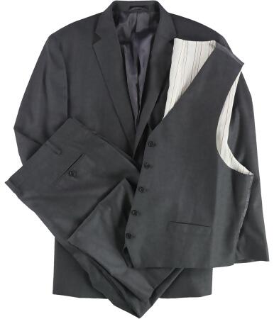 Ralph Lauren Mens 3 Pc Heathered Two Button Formal Suit, Style # LGFW31SX0271