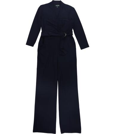 Ralph Lauren Womens Belted Jersey Jumpsuit, Style # 250785862001 