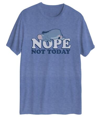 Hybrid Womens Eeyore Nope Not Today Graphic T-Shirt, Style # 2DNY7729