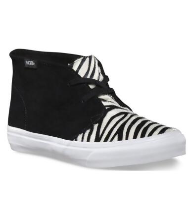 Vans Unisex Chukka Slim Zebra Sneakers - M 5.5 - W 7