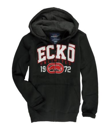 Ecko Unltd. Mens Big Brand Arch Full Zip Hoodie Sweatshirt - S