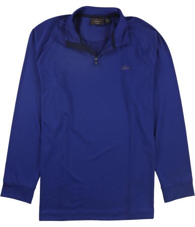 Tasso Elba Mens Ls Qrtr Zip Raglan Track Jacket Sweatshirt - XL