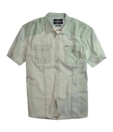 Ecko Unltd. Mens Don't Fret Ss Woven Button Up Shirt - S