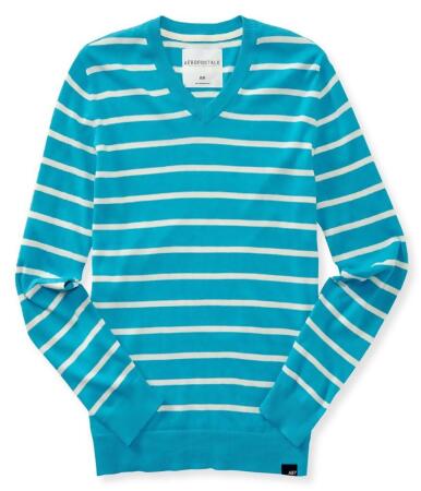Aeropostale Mens Stripe Pullover Sweater - XL