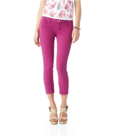 Aeropostale Womens Colorful Cropped Jeggings - 9/10