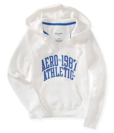 Aeropostale Womens Ny Athletic Hooded Hoodie Sweatshirt - XS