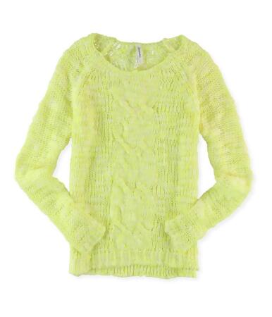 Aeropostale Womens Cable Knit Pullover Sweater - L