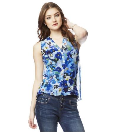 Aeropostale Womens Floral Tank Top - XS