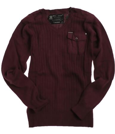 Marc Ecko Mens V-Neck Cadet Knit Sweater - 2XL