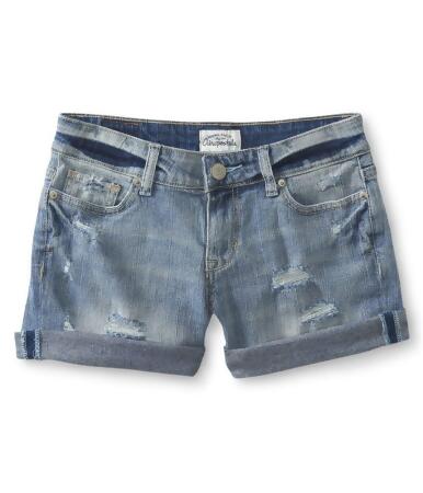 Aeropostale Womens Boyfriend Jean Casual Denim Shorts - 00